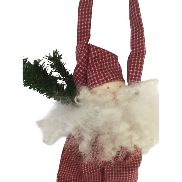 Primitive Santa Door Knob Hanger - Picture 3 of 4